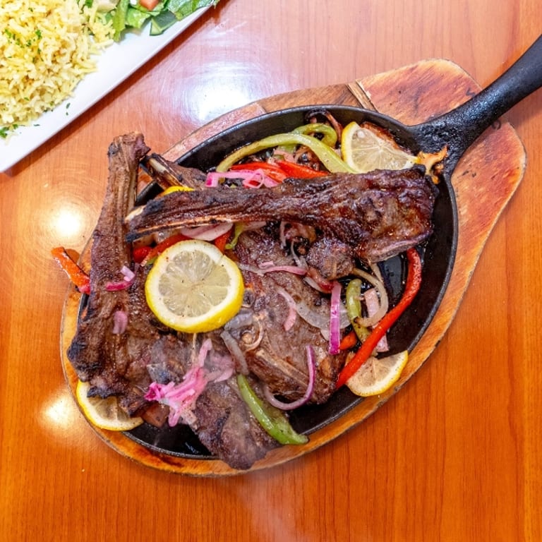 Delicious Lamb Chops Await