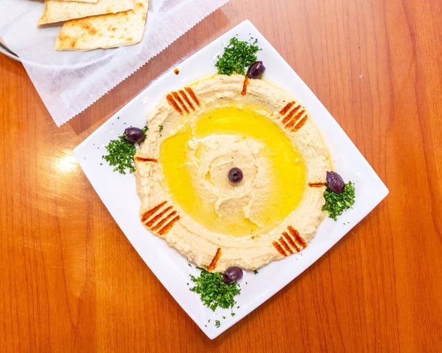 Traditional Hummus.